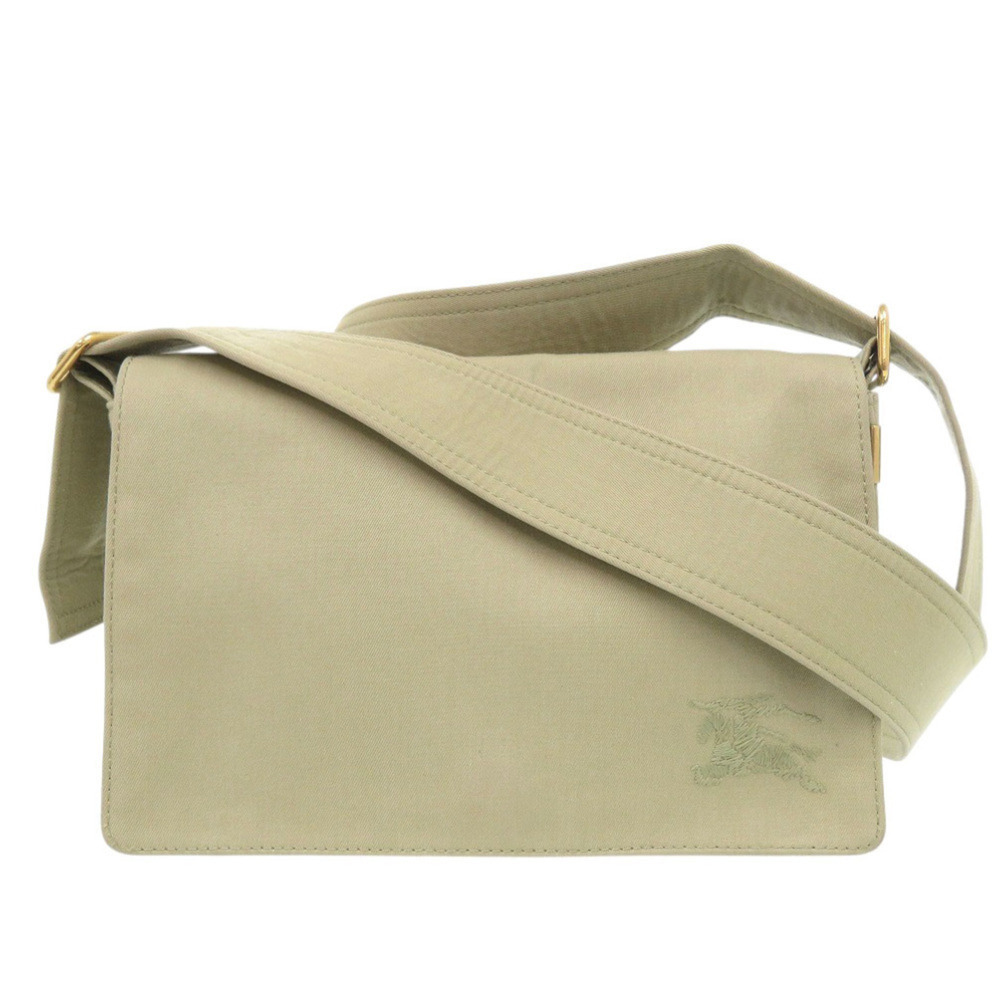 Burberry Hunter Trench 8077398 Canvas Khaki Shoulder Bag 1085BURBERRY